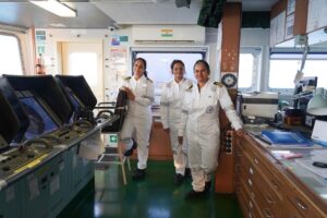 Frauen, Seeleute, Crew