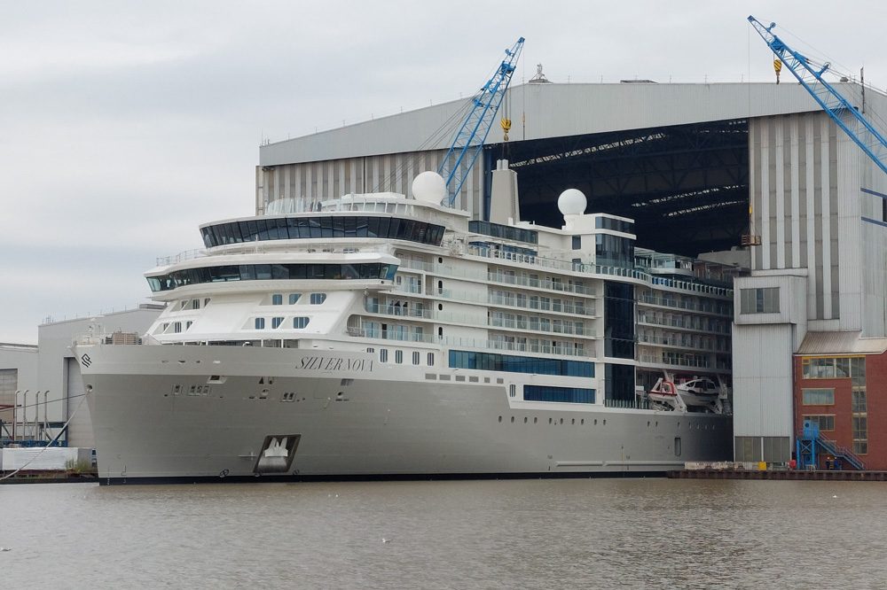 Ausdocken der Silver Nova