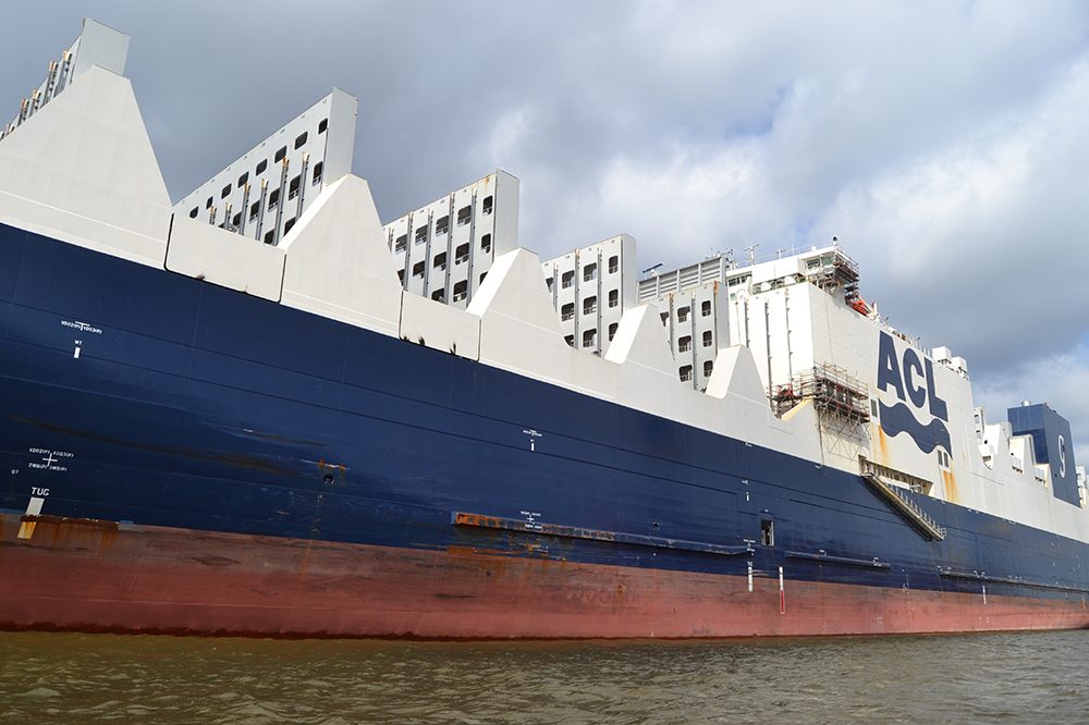 ConRoSchiffe im Linienverkehr werden selten