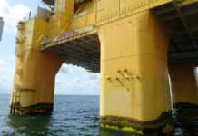 Korrosionsschutz Offshore-Plattform Foto Corroconsult