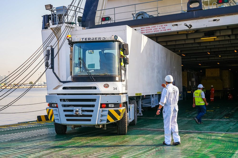 DP World hat neuen Dienst in den Irak gestartet