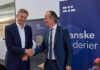 Torben Carlsen, CEO von DFDS (li.), und Jacob Meldgaard