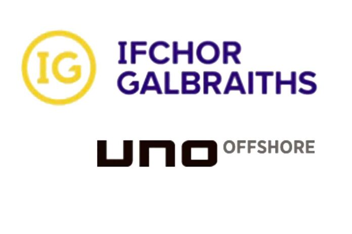 Logos von Ifchor Galbraiths und UNO Offshore