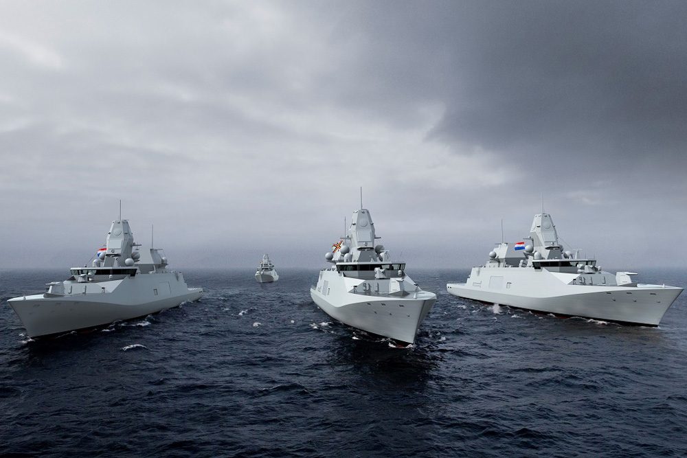 Damen, Fregatten