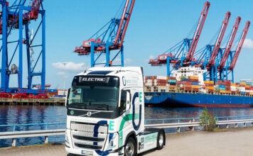 Hamburg, Hafen, E-Lkw, Tchibo, E-Fuels