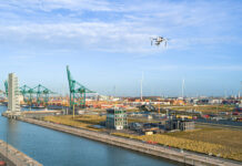 D-Hive Drohnen Hafen Antwerpen Port of Antwerp-Bruges