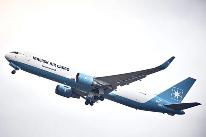 Maersk Air Cargo Flugzeug