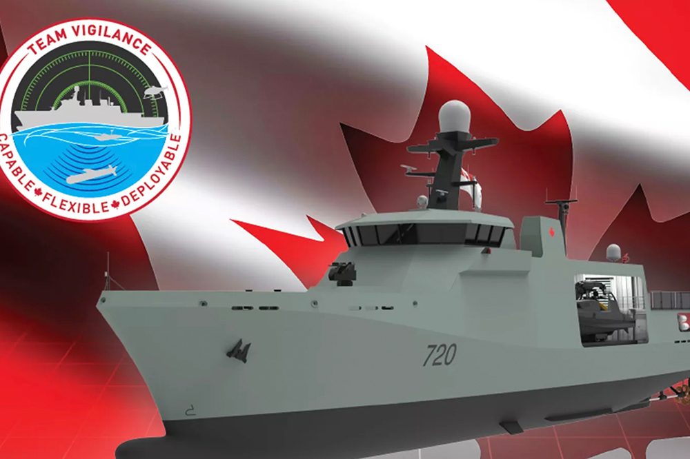 Marine Kanada Vigilance-Klasse von Fincantieri Vard Thales