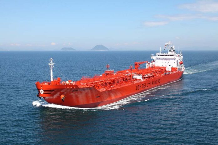 Odfjell Tankers Bow Precision bekommt Luftschmierung von Alfa Laval