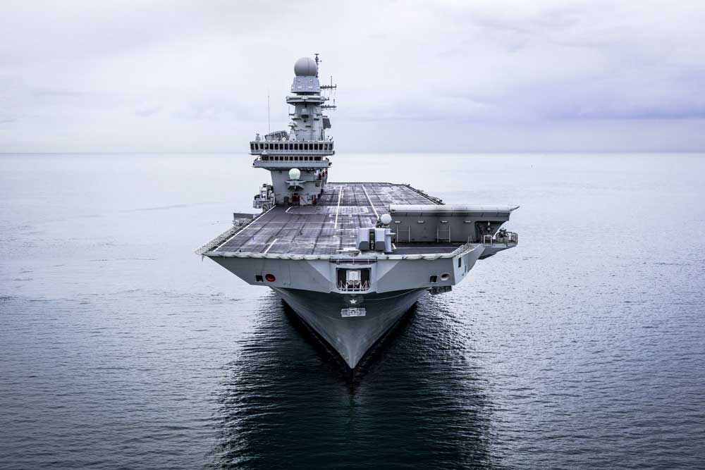 Fincantieri hält »Cavour« instand