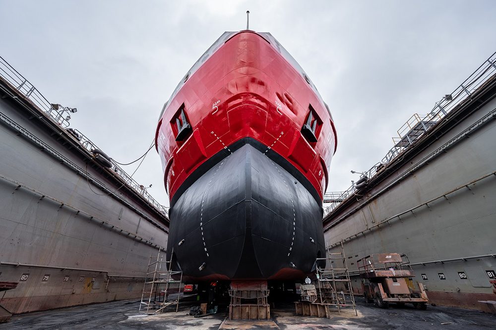 Damen liefert Luftschmierungssystem DACS an Amisco