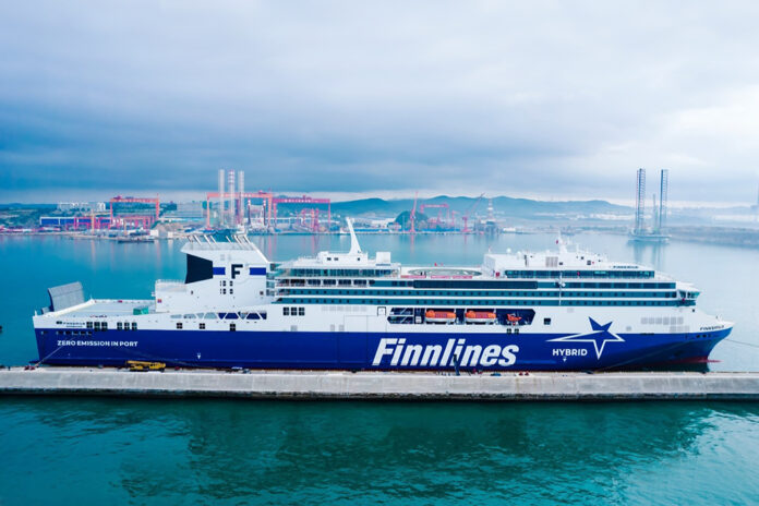 Finnlines Superstar Hybrid-Schiff Finnsirius Werft China