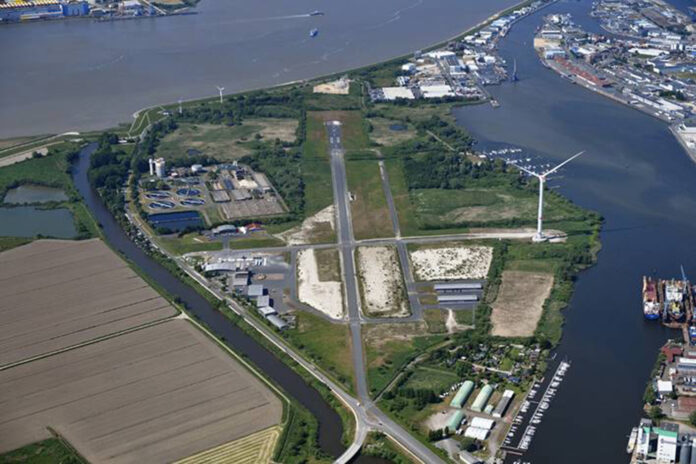 Luneort Flughafengelaende Bremerhaven angemietet von BLG Autoterminal