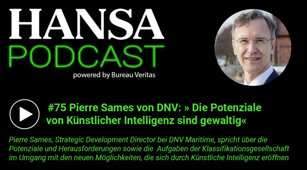 Pierre Sames von DNV im HANSA Podcast