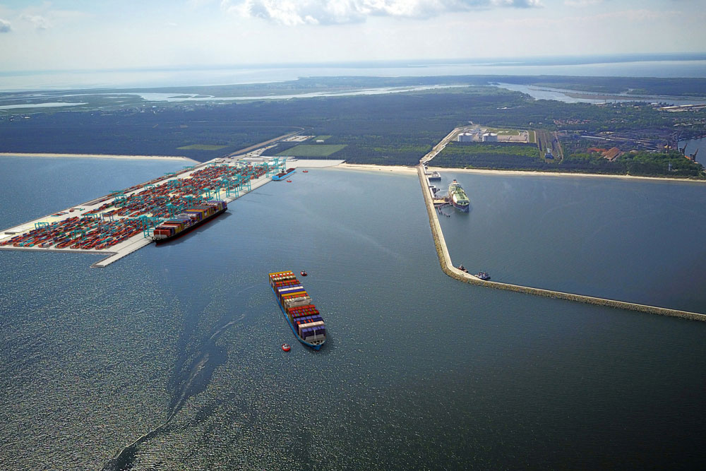 In Swinemünde soll ein Containerterminal entstehen