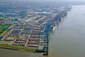 bremischen, Bahnanbindung, Bremerhaven Container Terminal hhla eurogate MSC Gate, Bahn, Hinterland, Hafenbahn