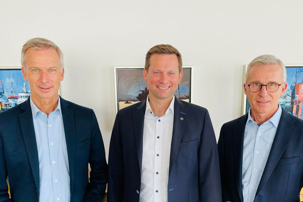 Die neue Geschäftsführung (v.l.): Holger Fassmer, Jan Oskar Henkel und Harald Fassmer