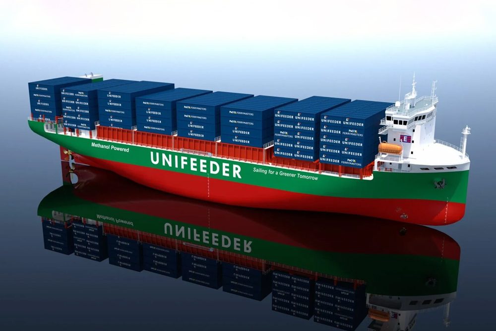 Unifeeder, Neubauten, Elbdeich