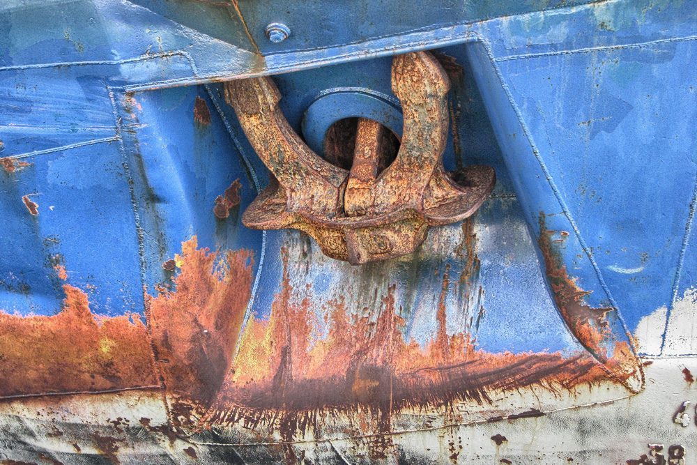Container, Rost, Schrott