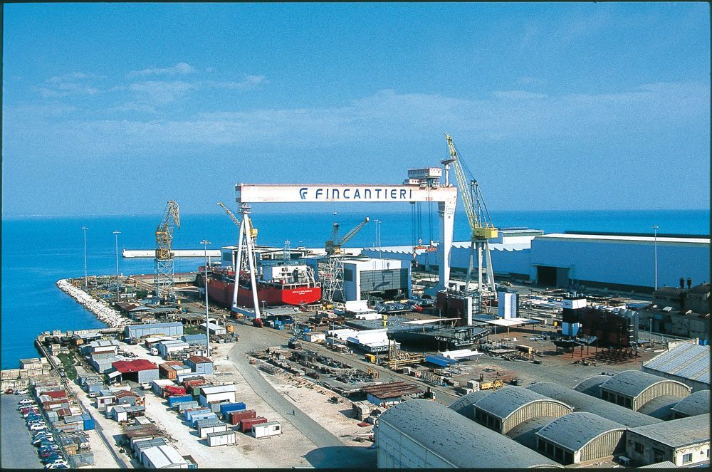 Fincantieri Werft in Ancona