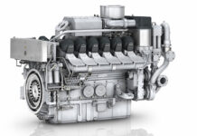 Der Motor »MAN 175D« (hier im Bild) wird ab Ende 2026 sowohl als Neubau- als auch als Nachrüstungsvariante unter der Bezeichnung »MAN 175DF-M« erhältlich sein © MAN Energy Solutions