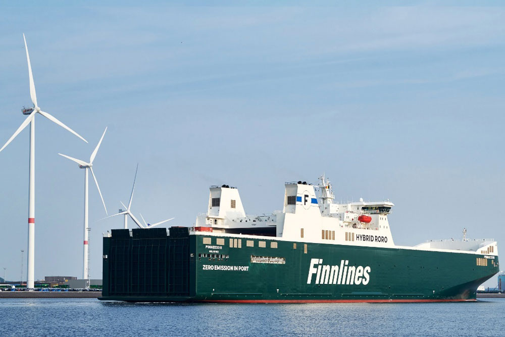 Finnlines setzt Eco-Schiffe zwischen Belgien und Spanien ein