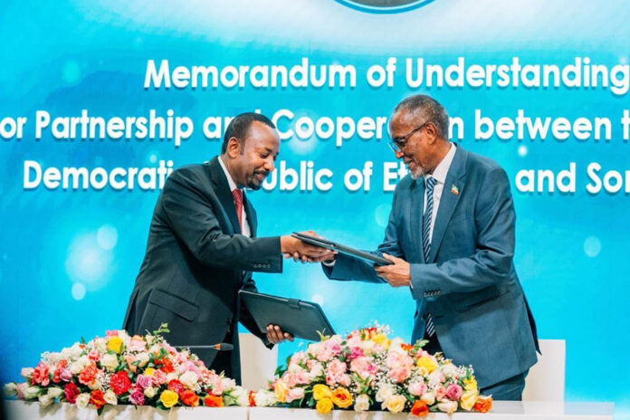 Aethiopiens und Somalilands Premierminister unterzeichnen MoU zu Hafen Berbera