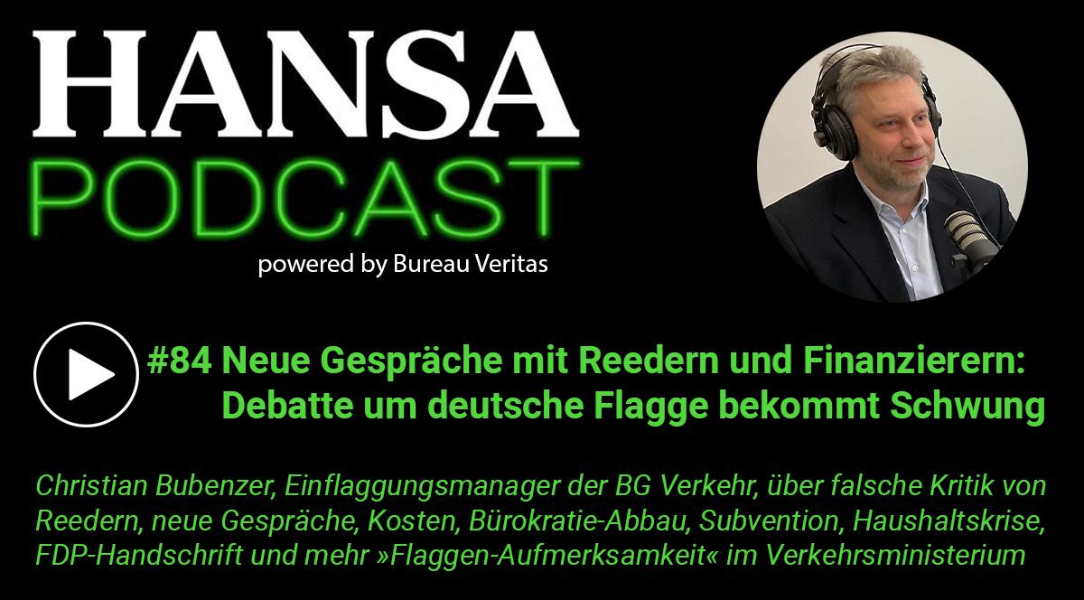 Bubenzer Hansa Podcast Flagge gross Kopie