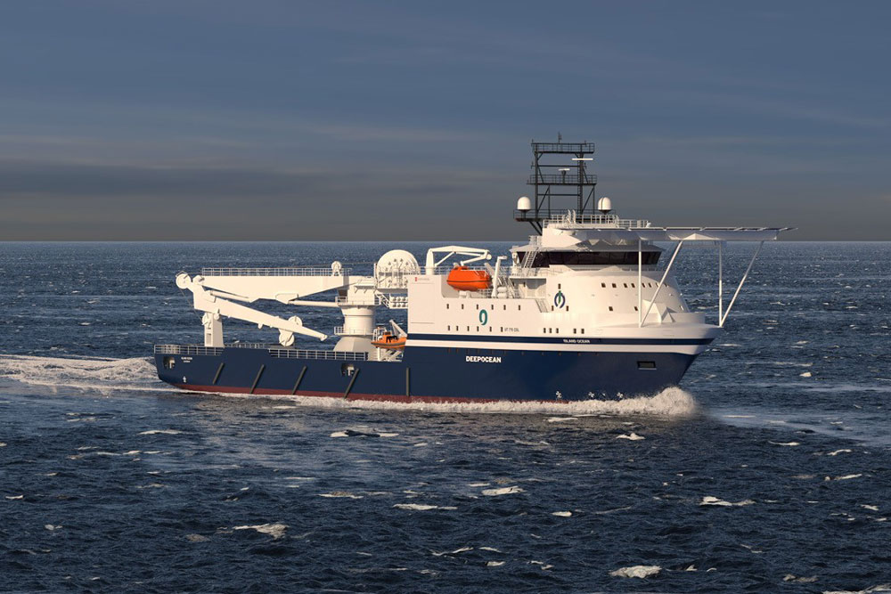 DeepOcean setzt das Schiff unter dem Namen »Island Ocean« ein