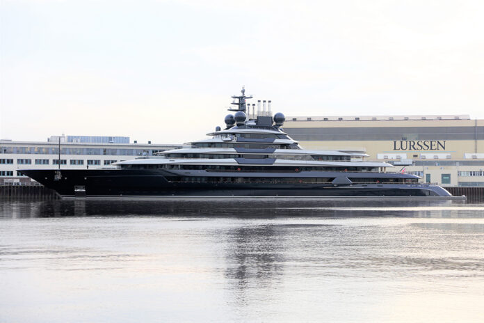 LUMINANCE superyacht LÜRSSEN Weser