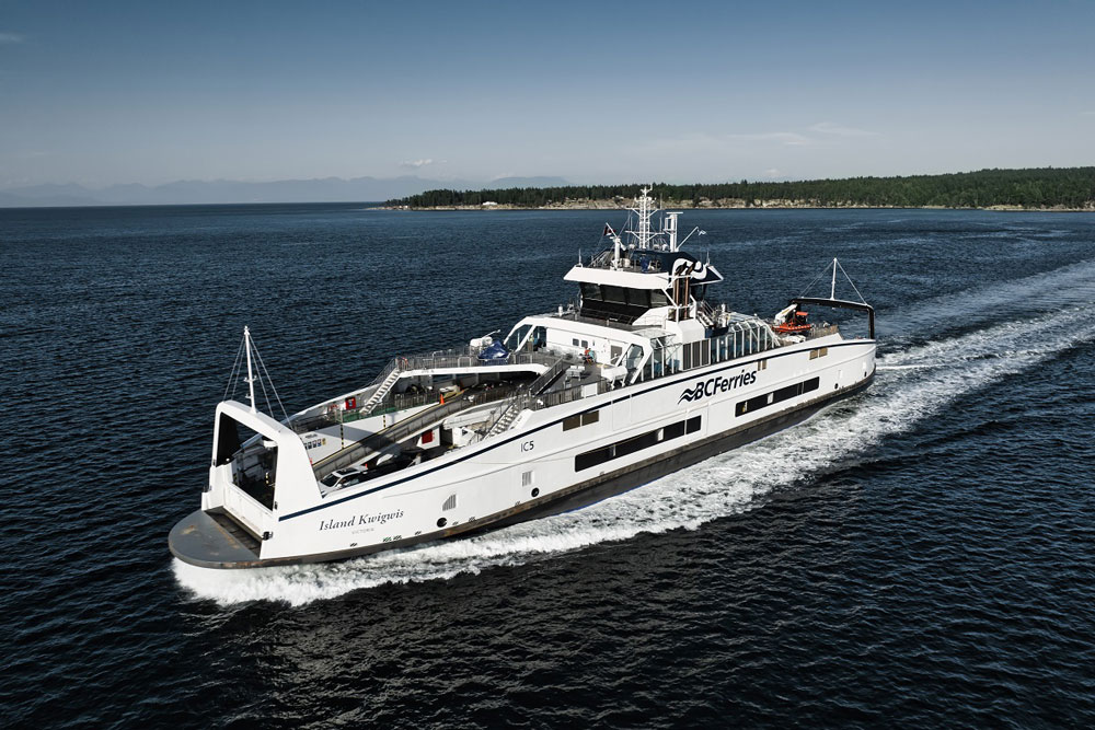 Damen Shipyards baut vier Elektro-Fähren für B.C.Ferries