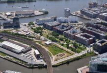 Standort der neuen Deutschlandzentrale von MSC in Hamburg HafenCity Ericuspitze Fotofrizz