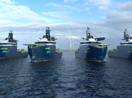 Rickmers, Vard, Diana, Windward