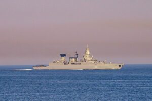 Die Fregatte »Hessen« soll im Rahmen der EU-Mission EUNAVFOR ASPIDES Handelschiffe vor Huthi-Eingriffen schützen