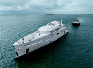 Die Amels Yacht wird nun in Niederlanden zu Ende gebaut