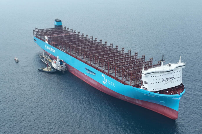 Ane Maersk Methanol Bunkerung Ulsan 1