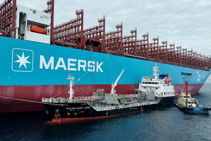 Ane Maersk Methanol Bunkerung Ulsan 3