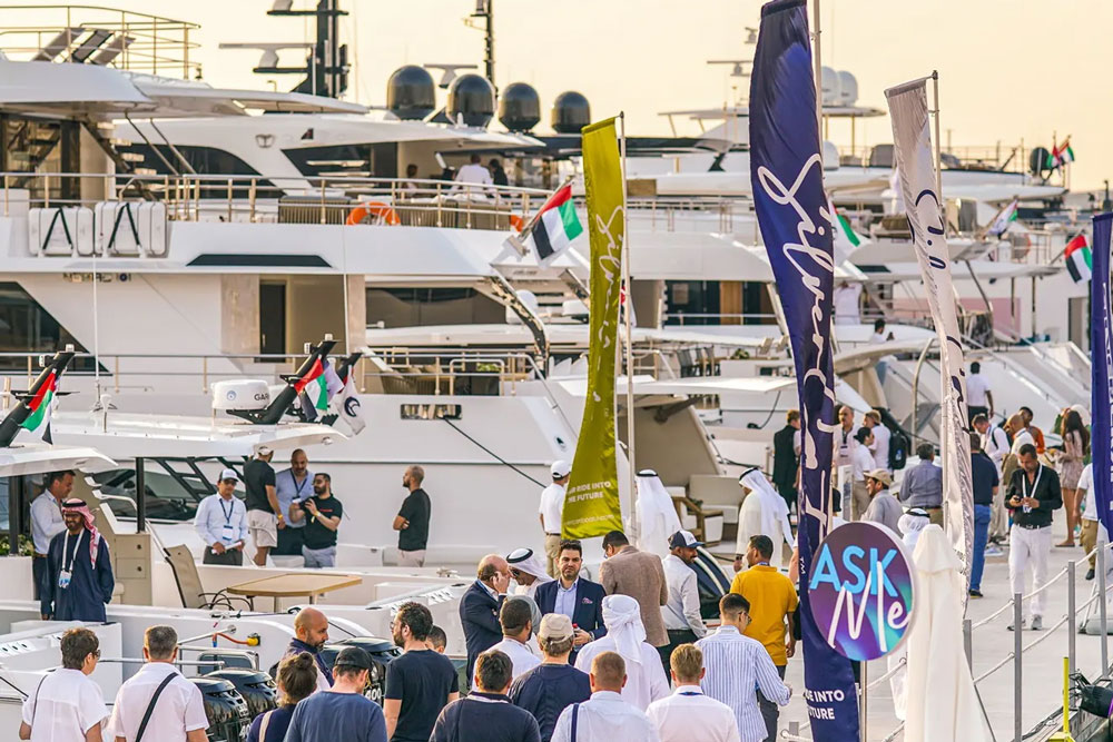 Vom 28.02. bis 03.03. findet die 30. Dubai International Boat Show statt