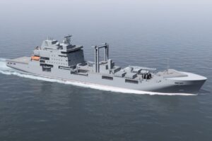 Marinetanker MBV707 Marinebetriebsstoffversorger NVL Group Luerssen