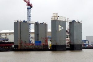 Bremerhaven, Wilhelmina, Schwimmdock