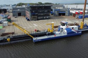 Da der Bagger aus dem Lagerprogramm von Damen stammt, konnte er sofort geliefert werden