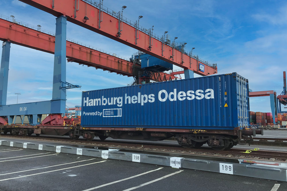 »Hafenbrücke Hamburg-Odessa«