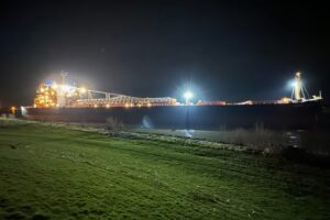 Erzfrachter, Weser Stahl, Havarie, Weser