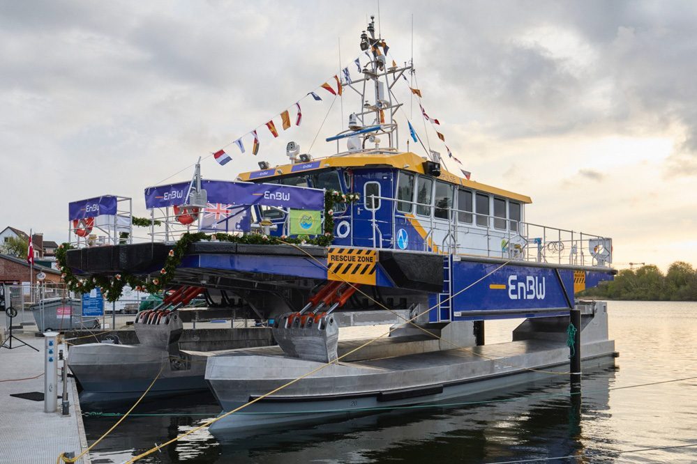 Wallaby, CTV, Impulse, Taufe, Habeck, EnBW, Offshore