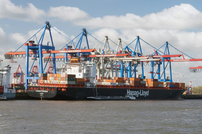 Containerschiff Hapag-Lloyd-Hamburg Hafen