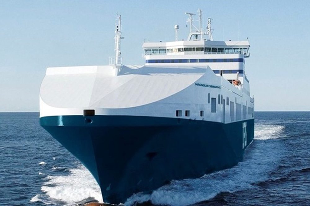 DFDS Magnolia Seaways, Wasserstoff-Umrüstung wurde in Studie geprüft