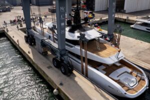 Auf der Palumbo-Werft lief die erste Yacht vom Typ Atlantique 43 vom Stapel