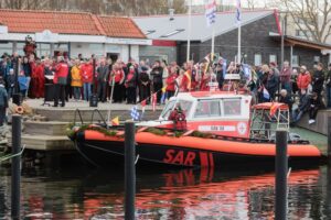 Taufe, Seenotrettungsboot, Helene, DGzRS, Seenotretter