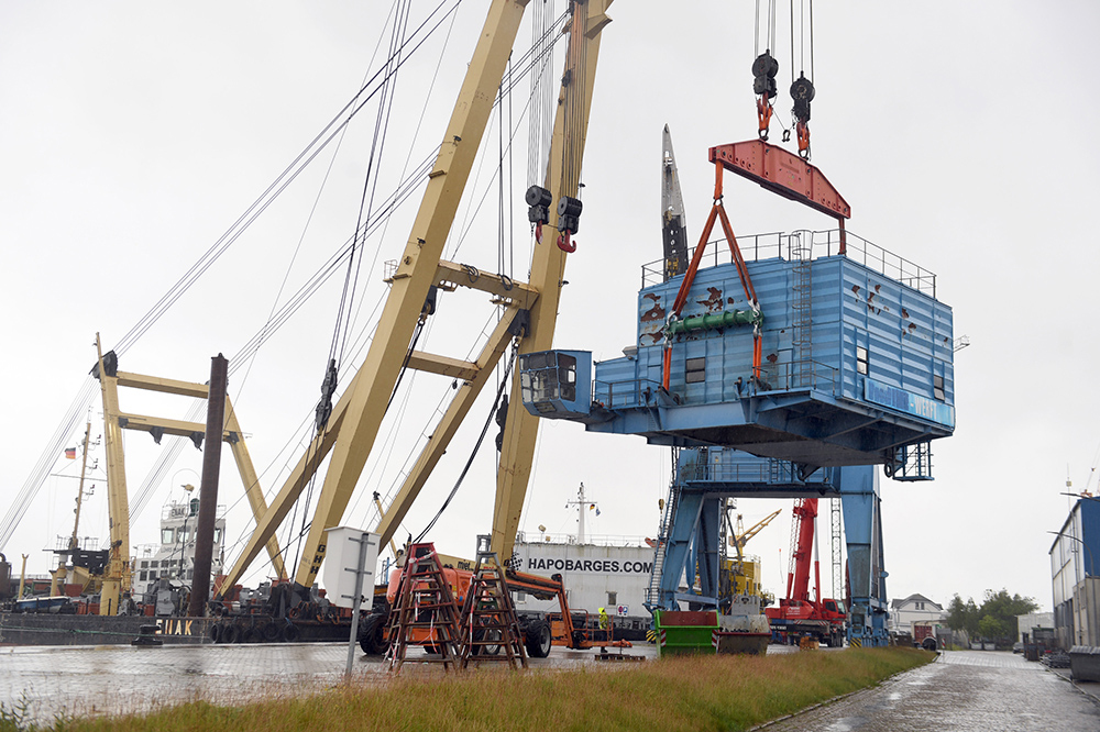 Lloyd Werft, Dockkran, Kran, Peene Werft