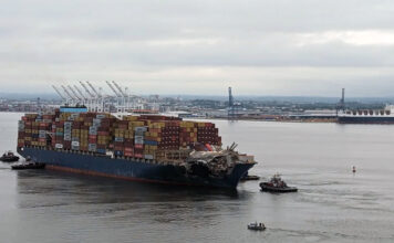 Versicherung, Dali Containerschiff Hafen Baltimore